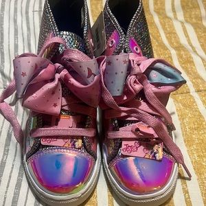 Bow tie Jojo Siwa girls sneakers shoes